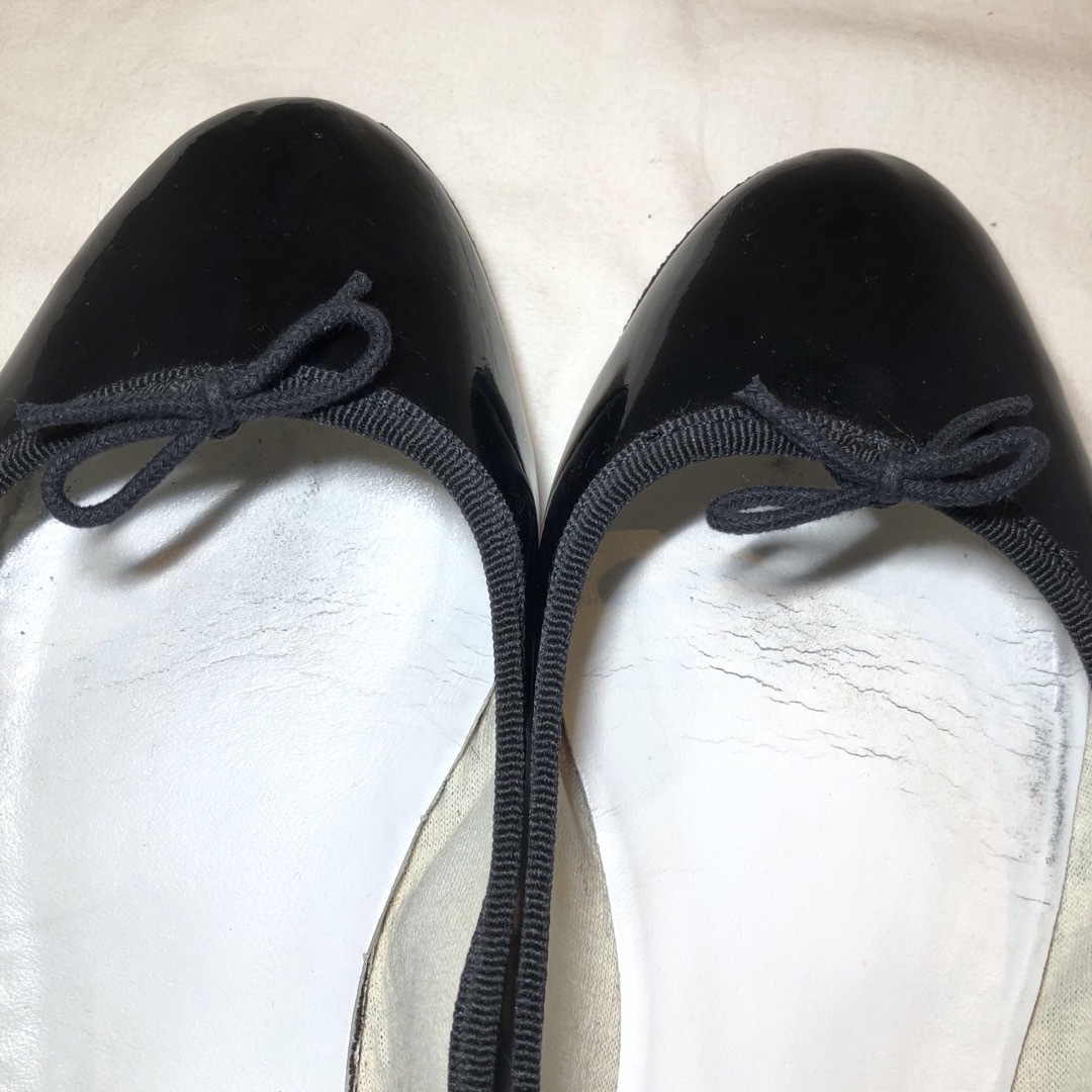 repetto(レペット)のrepetto レペット　パンプス　バレーシューズ　エナメル　24センチ  レディースの靴/シューズ(バレエシューズ)の商品写真