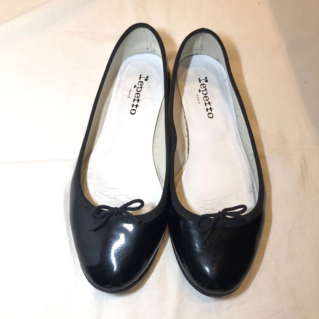 repetto レペット パンプス バレーシューズ エナメル 24センチ