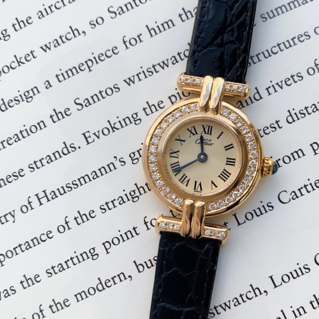 Cartier - 【仕上済/ベルト2種】カルティエ コリゼ ローマン文字盤