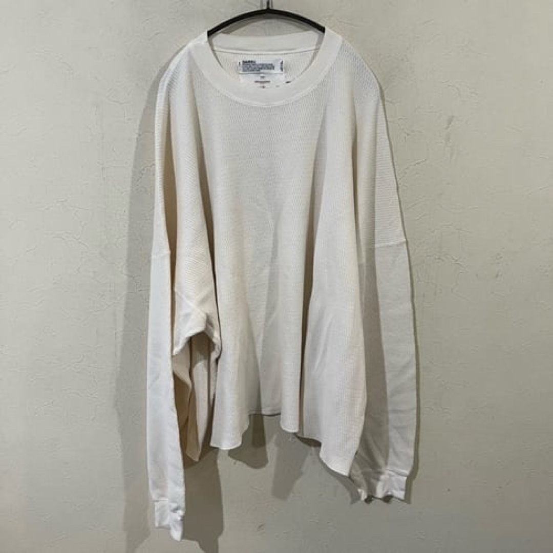 Tシャツ/カットソー(七分/長袖)DAIRIKU ダイリク　20AW サーマルカットソー　ホワイト　M