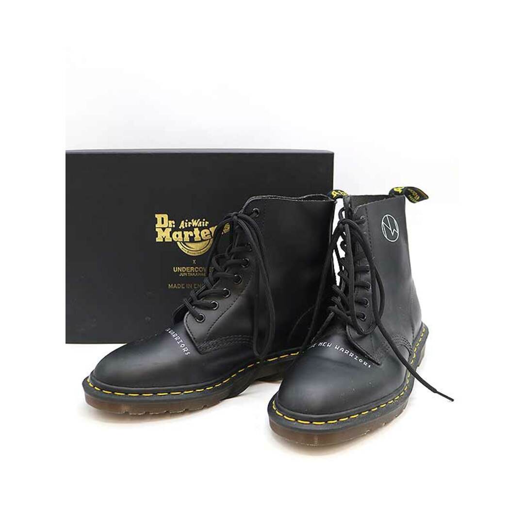 Dr.Martens×UNDERCOVER ドクターマーチン アンダーカバー 1460 8ホールレースアップブーツ ブラック 7