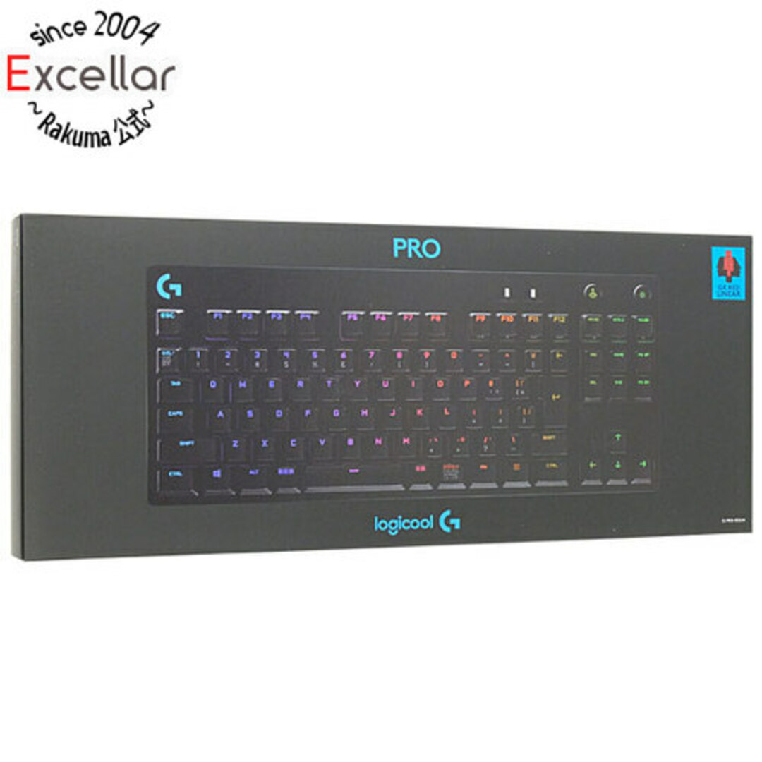 ロジクール　ゲーミングキーボード PRO Gaming Keyboard G-PKB-002LN　ブラック　未使用