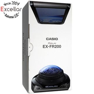 カシオ(CASIO)のCASIO　デジタルカメラ EXILIM EX-FR200BK　ブラック　1195万画素　展示品(コンパクトデジタルカメラ)