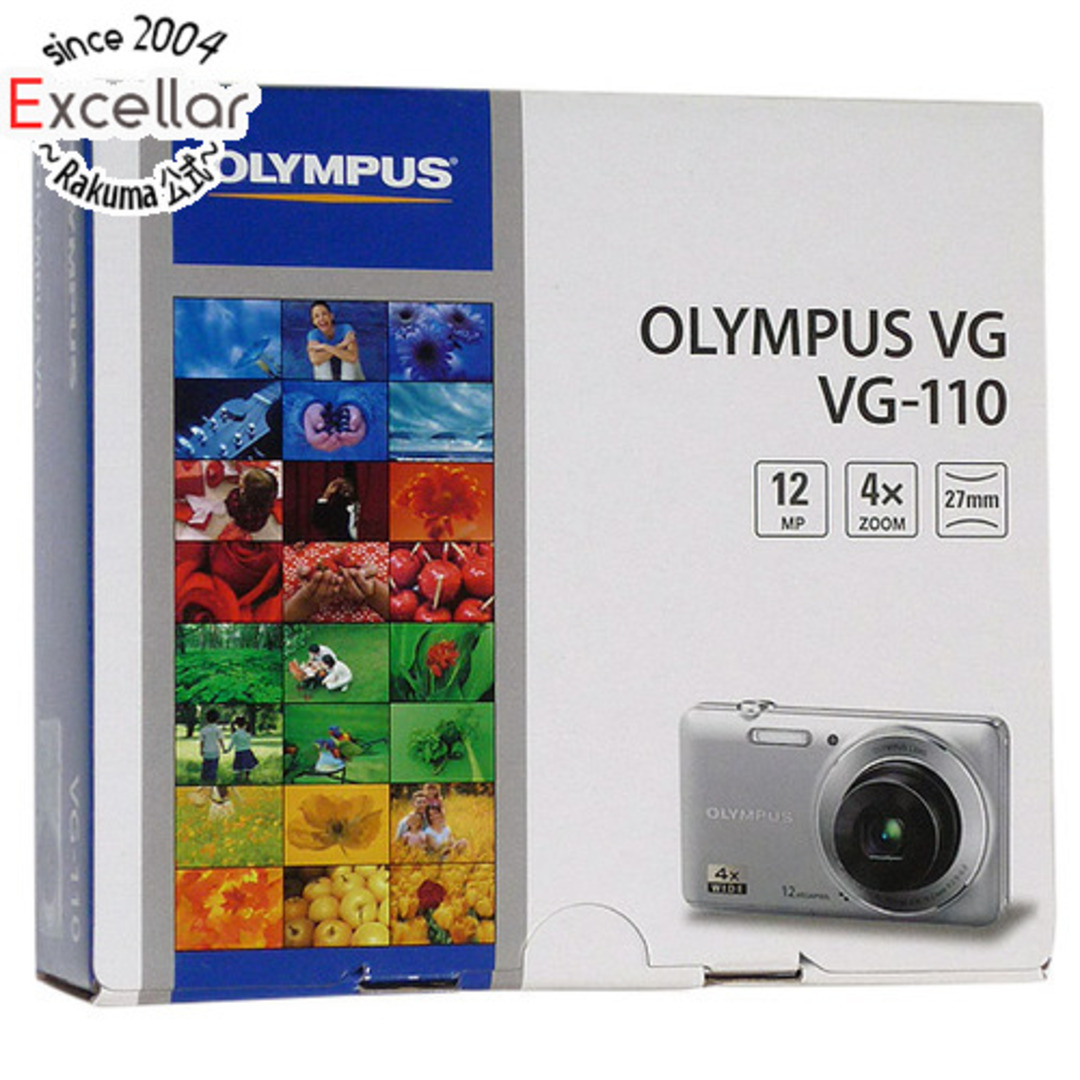 OLYMPUS　デジタルカメラ VG-110 シルバー　1200万画素　未使用