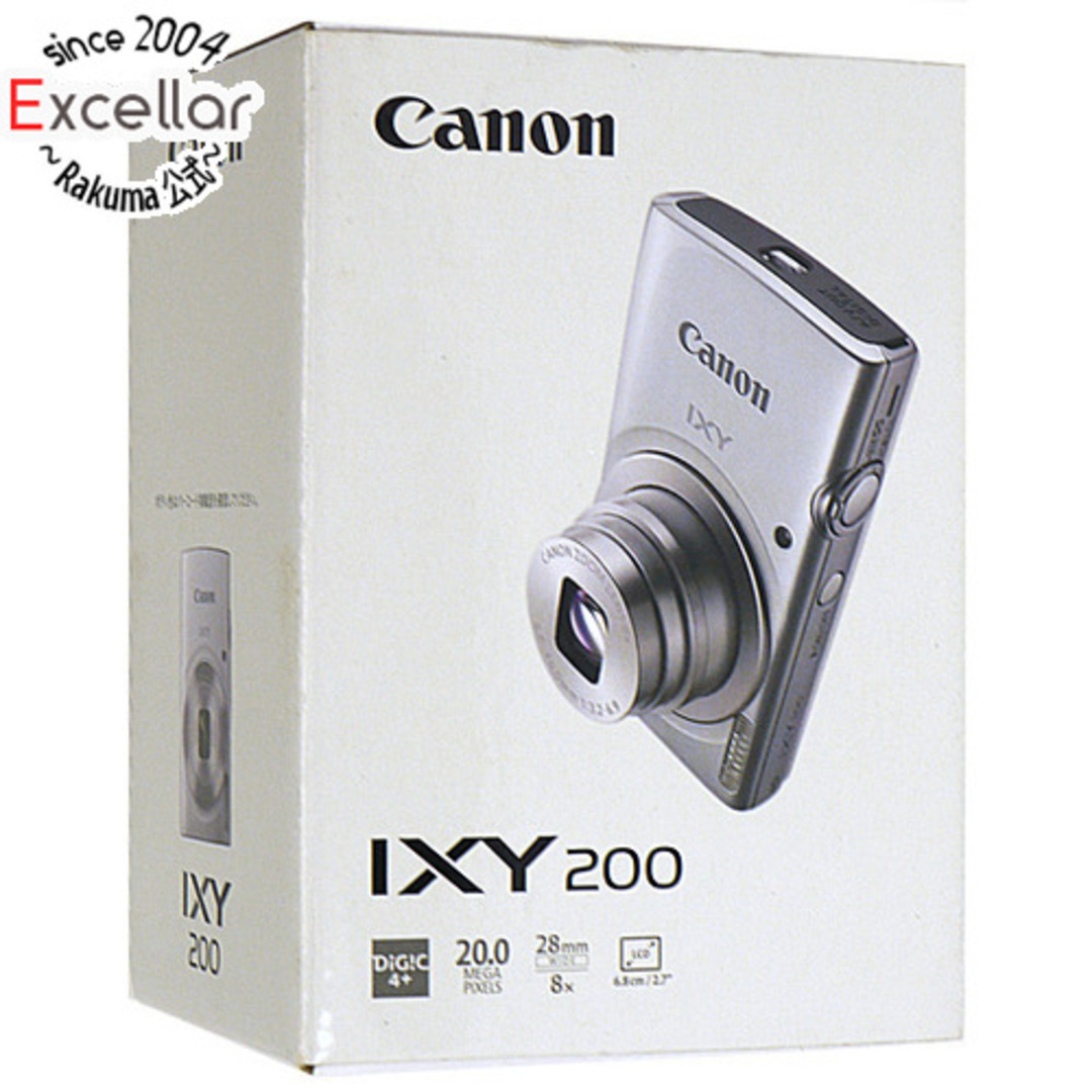 Canon - Canon製 コンパクトデジタルカメラ IXY200(SL) シルバー 2000
