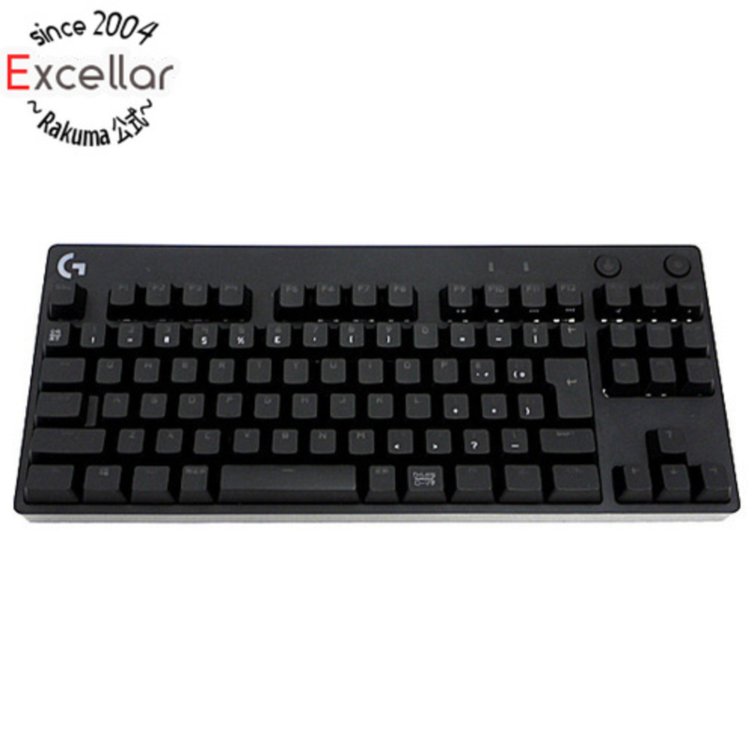 ロジクール　PRO Gaming Keyboard G-PKB-002CK 青軸　ブラック