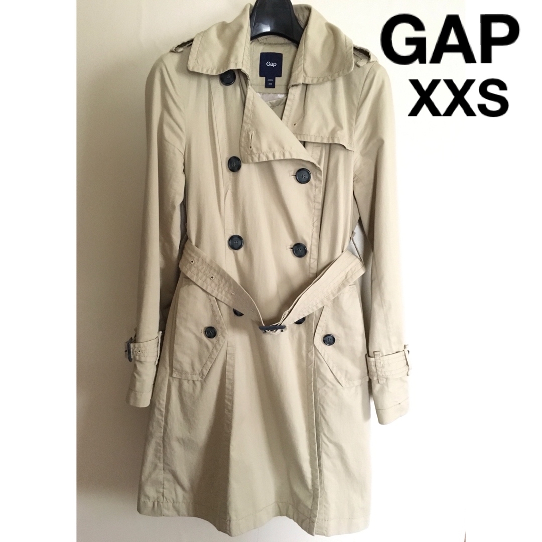 GAP   🧥GAPトレンチコート XXS ベージュの通販 by shop｜ギャップなら