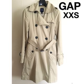 ギャップ(GAP)の🧥GAPトレンチコート XXS ベージュ(トレンチコート)