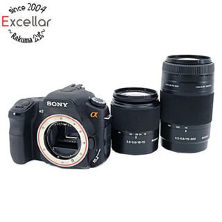 SONY α200 DSLR-A200 ダブルズームレンズキット 付属品 元箱