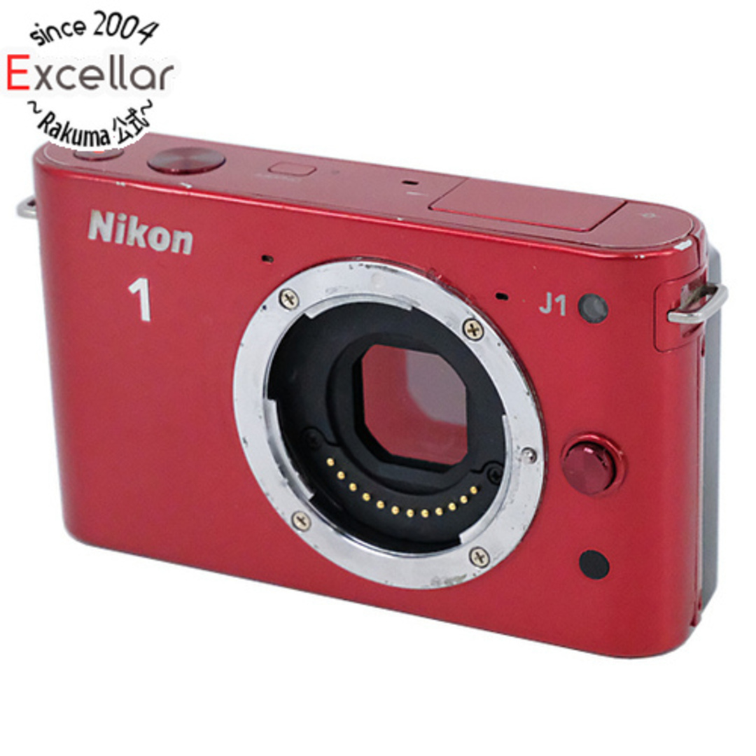 超美品 Nikon 1 J1 ボディ レッド