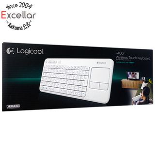 ロジクール(Logicool)のロジクール　Wireless Touch Keyboard k400rWH　未使用(PC周辺機器)