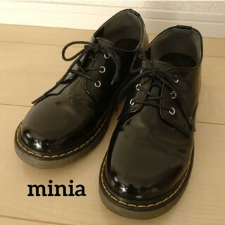 ミニア(minia)のminia★革靴 (black・M)(ローファー/革靴)