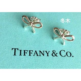 Tiffany リボンピアス