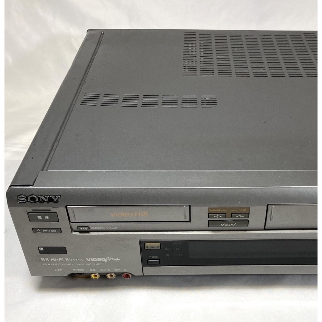 SONY Hi8/VHS Wデッキ WV-BW2(リモコンなし) - その他 SONY Hi8/VHS Wデッキ WV-BW2(リモコンなし) - その他
