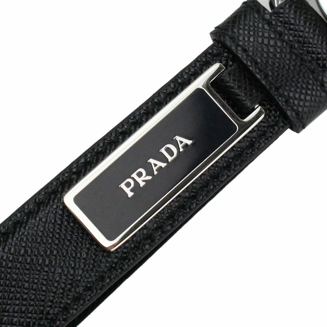 プラダ PRADA キーリング 2PP709 ブラック メンズ レディース