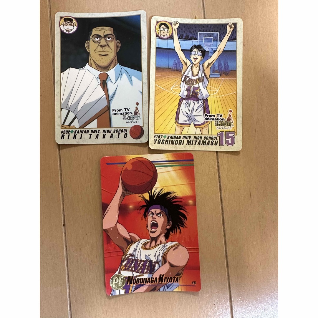 海南、清田、高頭、宮益、3枚、SLAM DUNK スラムダンク 海南、清田、高頭、宮益、3枚、SLAM DUNK スラムダンク