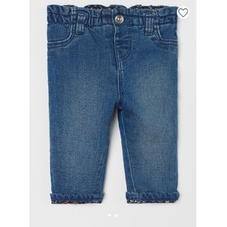 エイチアンドエム(H&M)の新品未使用🌷H&Mベビー　フルラインドデニム(パンツ)