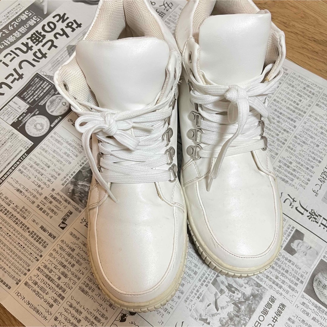 CIRCLE スニーカー 靴 白 ホワイト レディースの靴/シューズ(スニーカー)の商品写真