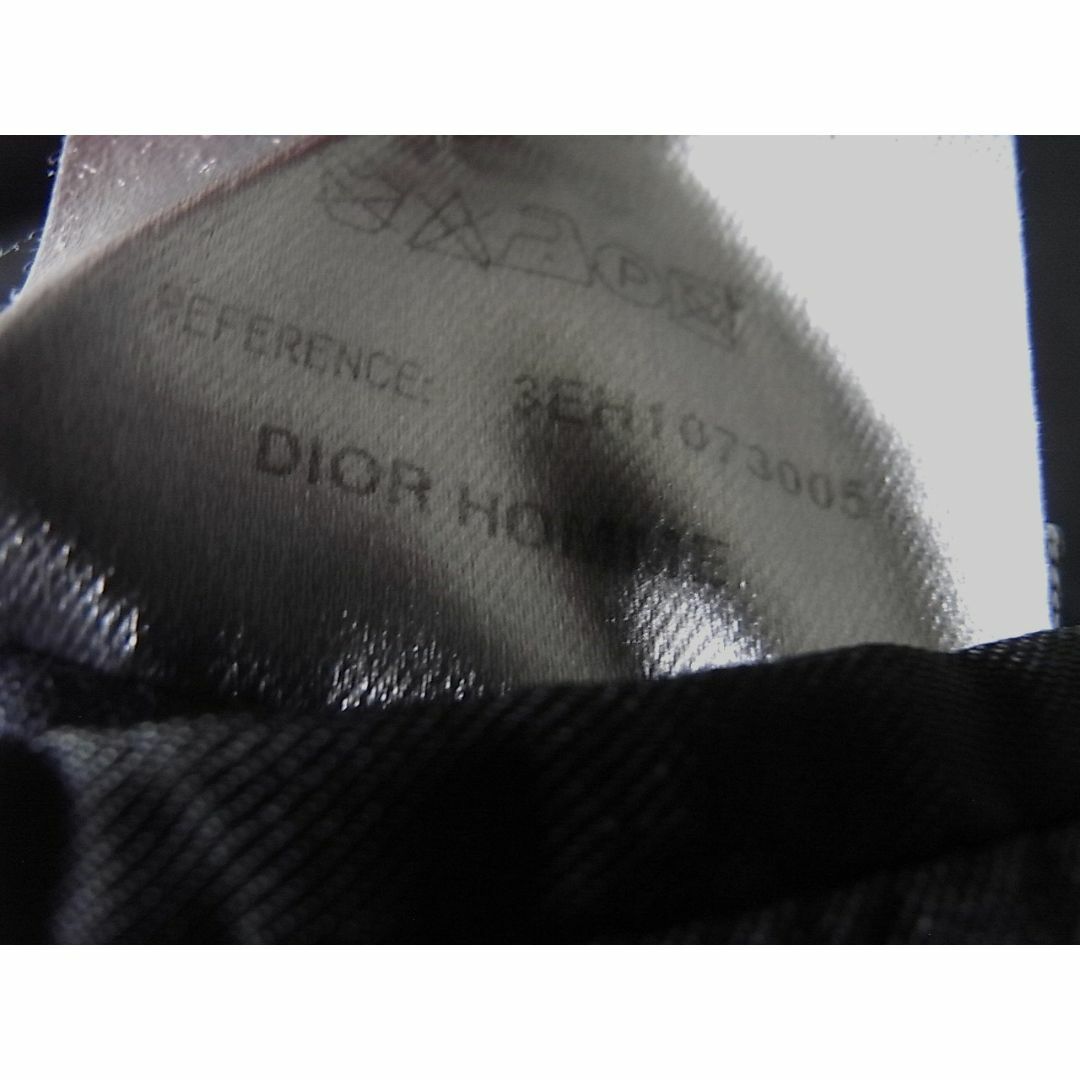 DIOR HOMME(ディオールオム)のsize50 ディオールオム シルク混３釦ジャケット ロング丈 ブラック メンズのジャケット/アウター(テーラードジャケット)の商品写真