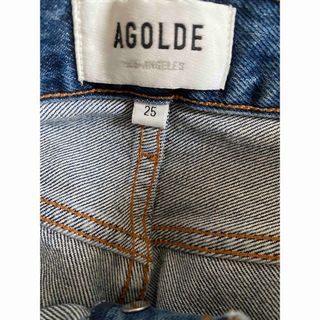 美品　AGOLDE  テパードデニム　25