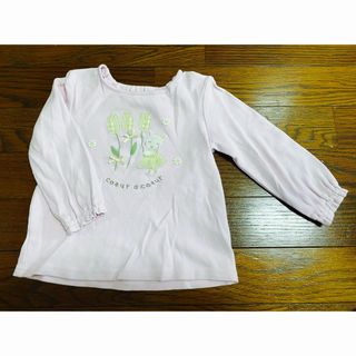 クーラクール(coeur a coeur)のクーラクール　トレーナー　長袖　チュニック　90cm(Tシャツ/カットソー)