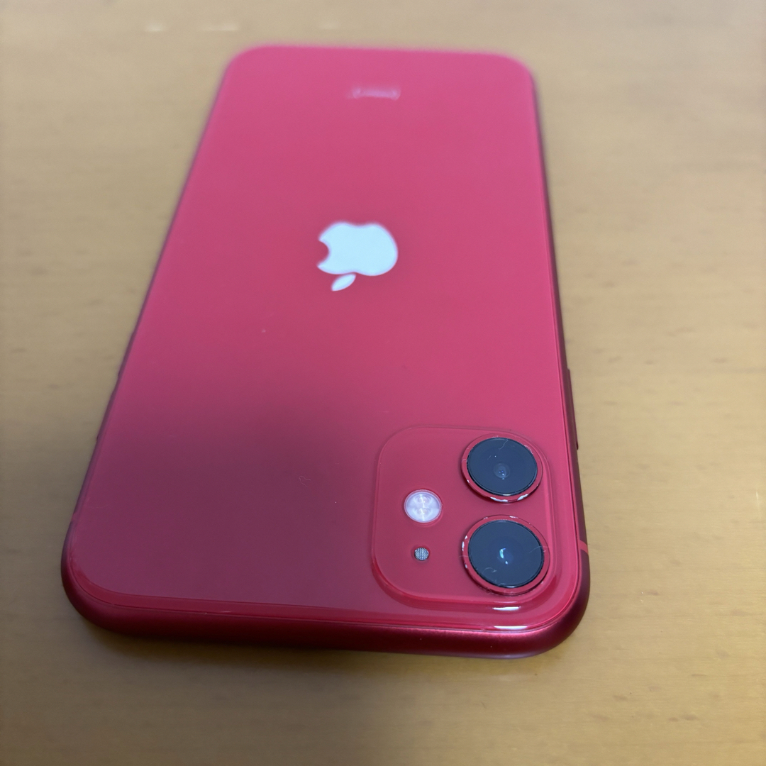 iPhone - iPhone 11 (PRODUCT)RED 128 GB SIMフリーの通販 by J-shop