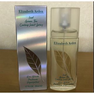 エリザベスアーデン(Elizabeth Arden)の【ほぼ未使用】ELIZABETH ARDEN アイスドグリーンティセントスプレー(香水(女性用))