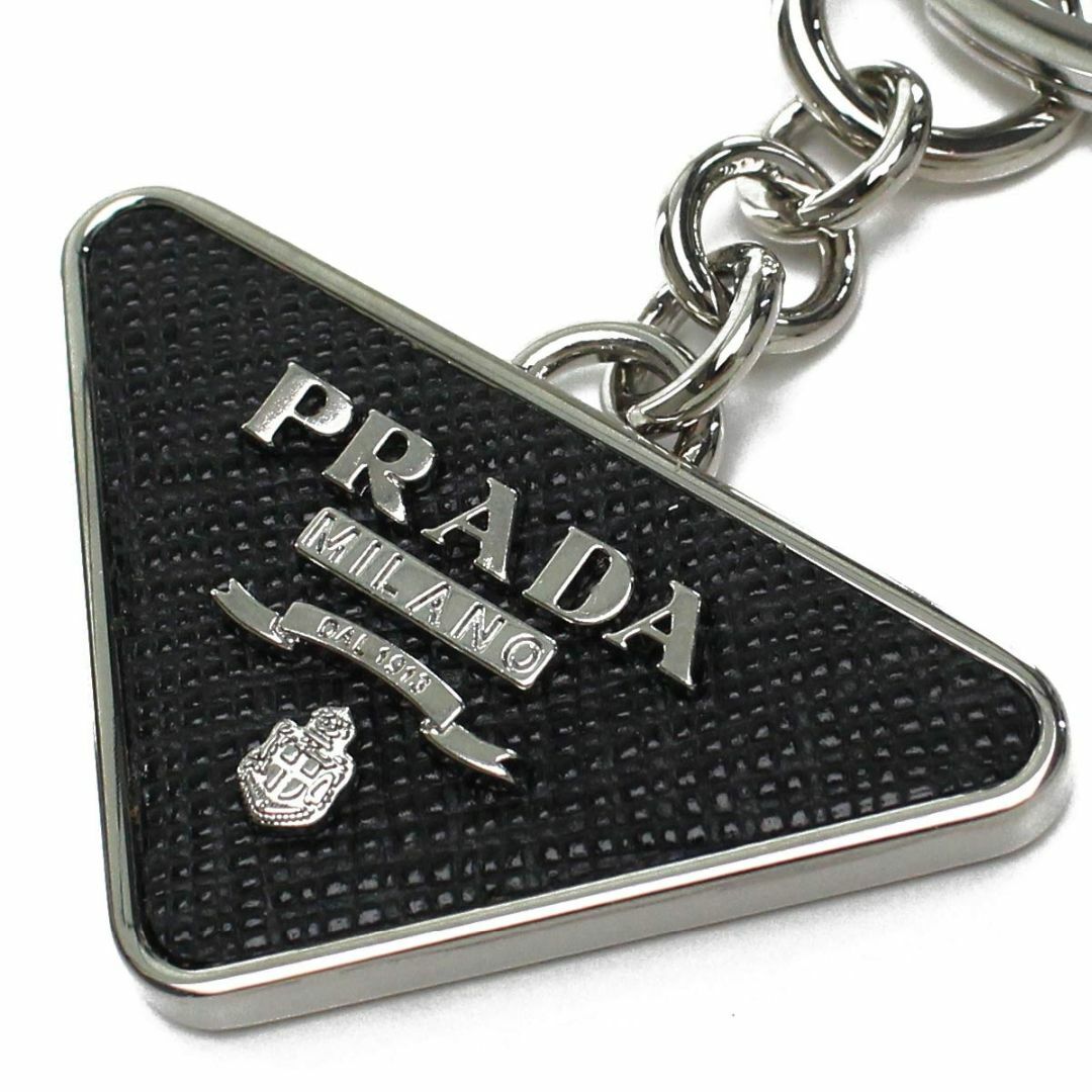 プラダ PRADA キーリング 2PP080 ブラック メンズ レディース