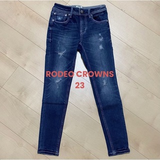 ロデオクラウンズ(RODEO CROWNS)のRODEO CROWNS♡R + evolution クラッシュデニム(デニム/ジーンズ)