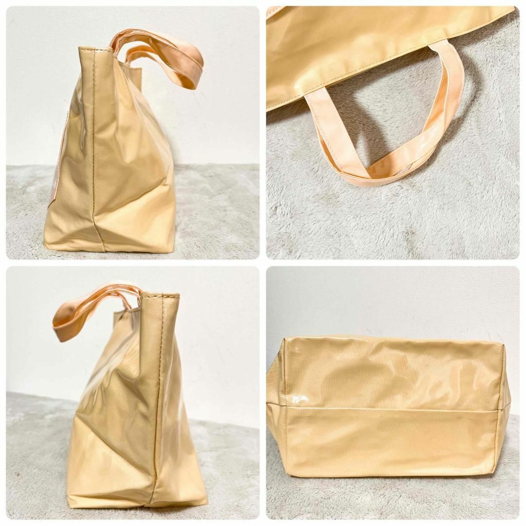 レア✨Kitamura キタムラハンドバッグトートバッグベージュ-