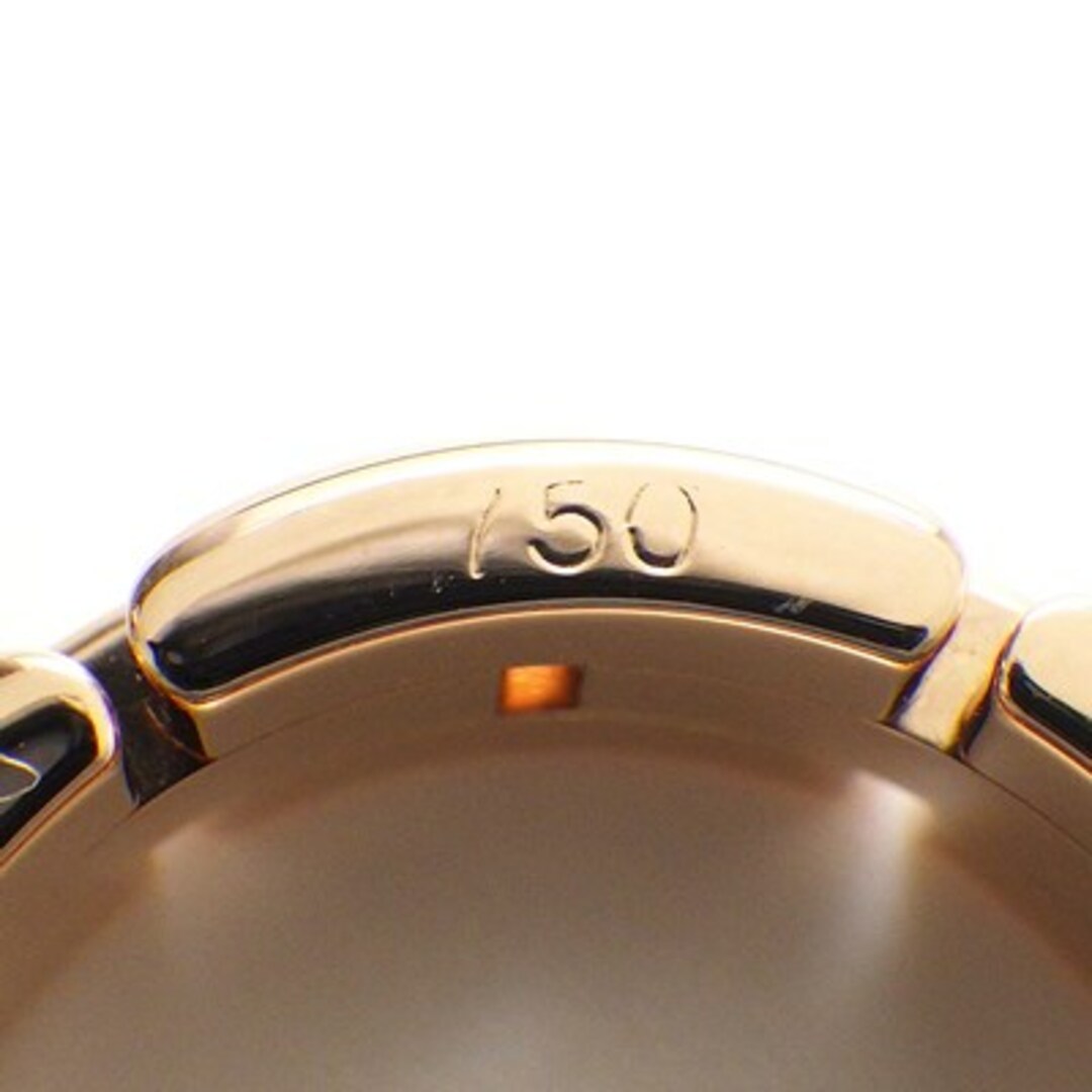 Cartier(カルティエ)のカルティエ Cartier リング マイヨン パンテール 3連 3ロウ チェーン K18PG 12号 / #53 【中古】 レディースのアクセサリー(リング(指輪))の商品写真