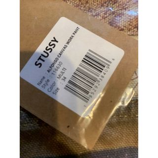 STUSSY - STUSSY WORK PANT ALFONSO CANVAS 34の通販 by やーまん's