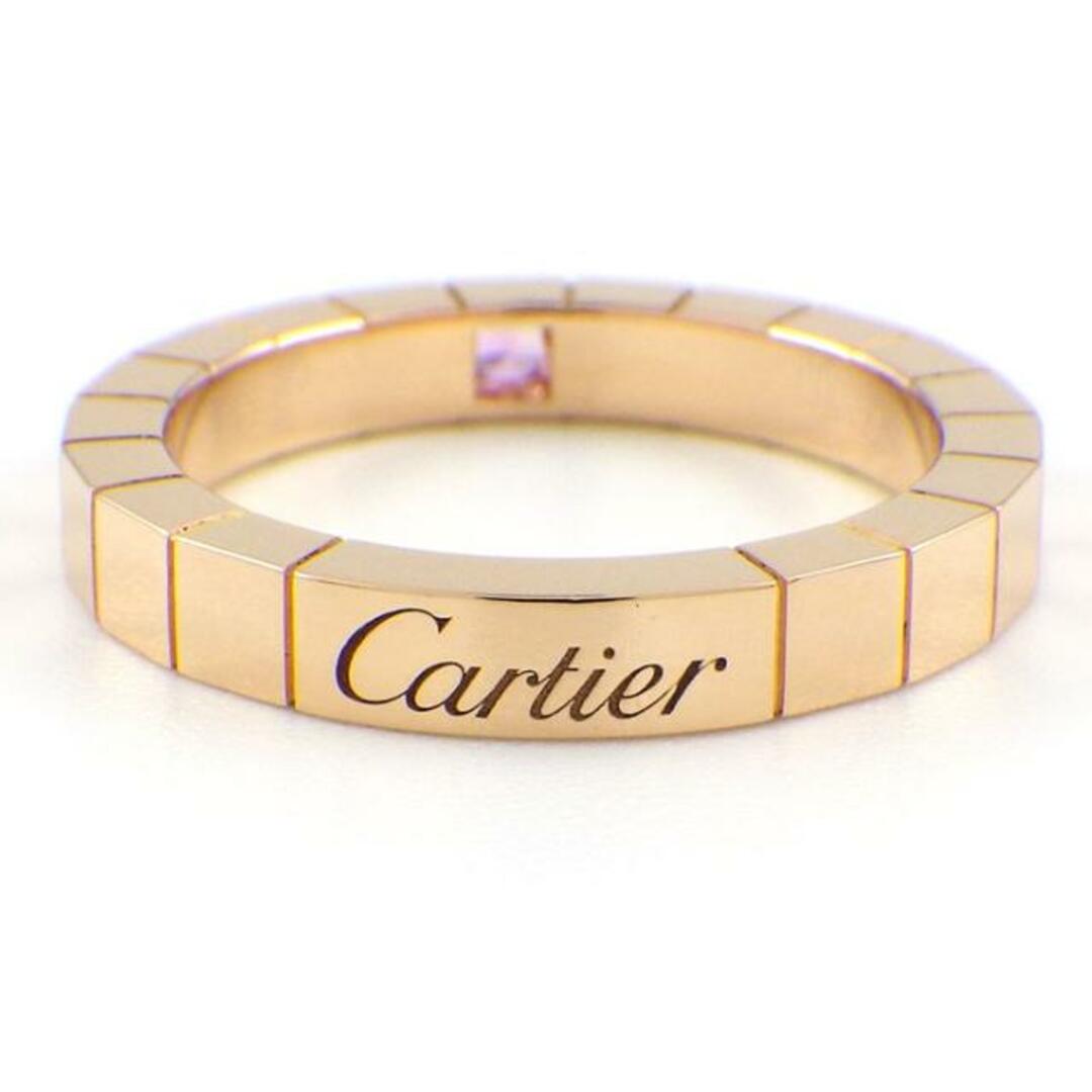 Cartier(カルティエ)のカルティエ Cartier リング ラニエール 1ポイント ピンク サファイア K18PG 12号 / #52 【中古】 レディースのアクセサリー(リング(指輪))の商品写真