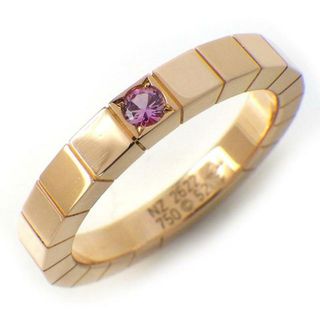 カルティエ(Cartier)のカルティエ Cartier リング ラニエール 1ポイント ピンク サファイア K18PG 12号 / #52 【中古】(リング(指輪))