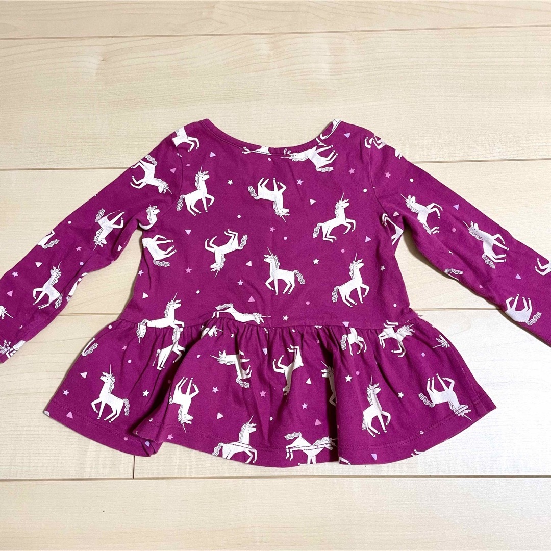 babyGAP(ベビーギャップ)のBaby gap トップス ロンT セット long sleeve girls キッズ/ベビー/マタニティのベビー服(~85cm)(シャツ/カットソー)の商品写真