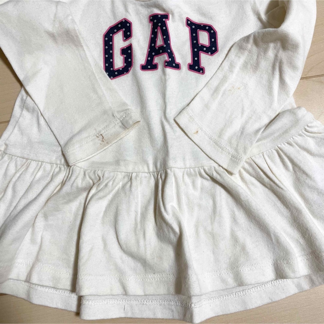 babyGAP(ベビーギャップ)のBaby gap トップス ロンT セット long sleeve girls キッズ/ベビー/マタニティのベビー服(~85cm)(シャツ/カットソー)の商品写真