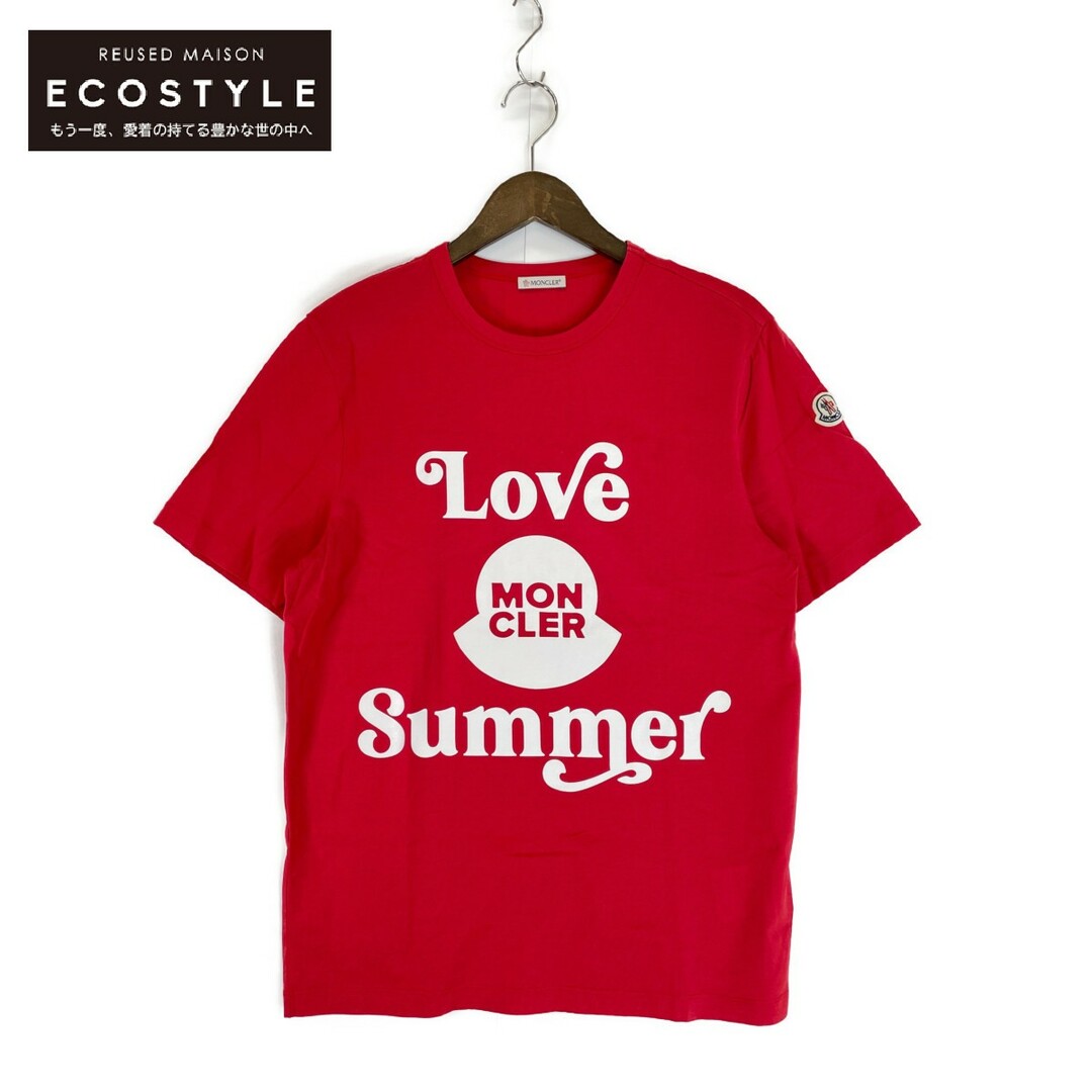 モンクレール 【美品/国内正規/20年製】Love Summer 半袖Tシャツ/ S