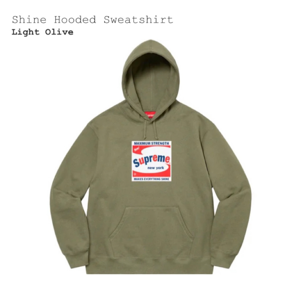 トップスSupreme Shine Hooded Sweatshirt