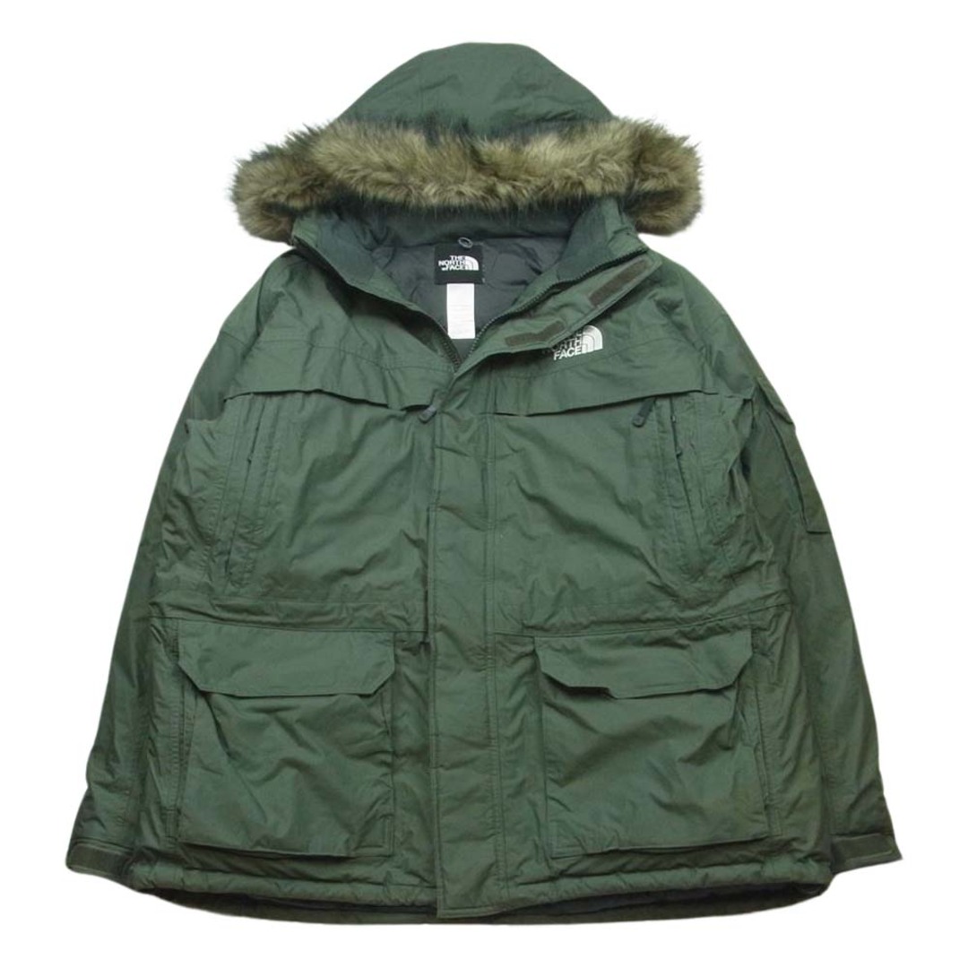 THE NORTH FACE ノースフェイス ND00466 McMURDO PARKA マクマード パーカー ダウン ジャケット グリーン系 XXL