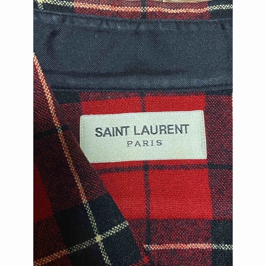 Saint Laurent サンローラン 13aw チェックシャツ