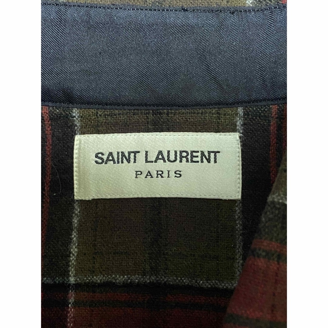 Saint Laurent サンローラン   13aw チェックシャツ