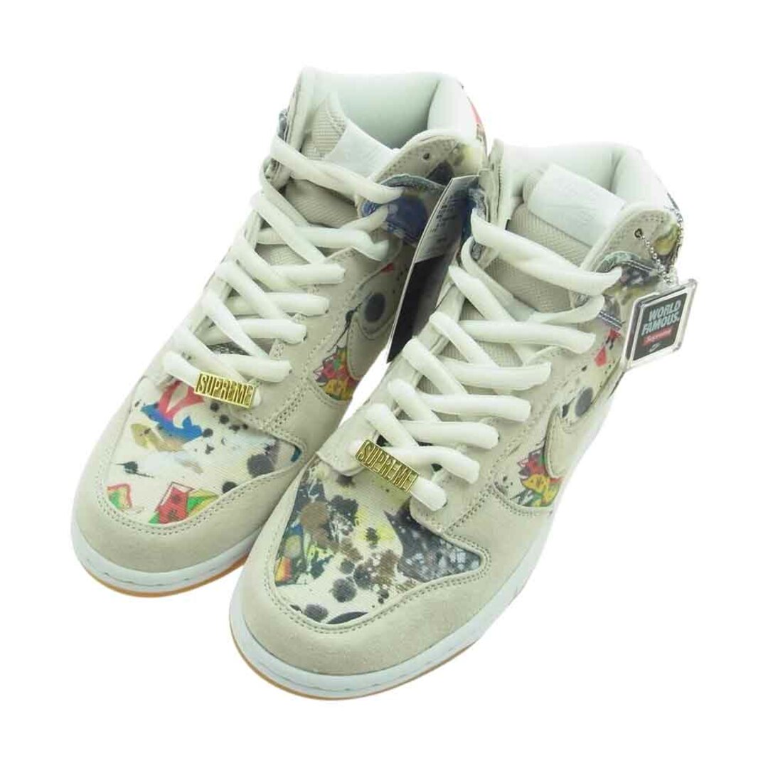 Supreme シュプリーム スニーカー 23AW FD8779-100 × NIKE ナイキ SB Dunk High Rammellzee ダンク ハイ ラメルジー スニーカー マルチカラー系 27cm【新古品】【未使用】