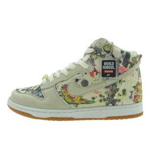 シュプリーム(Supreme)のSupreme シュプリーム スニーカー 23AW FD8779-100 × NIKE ナイキ SB Dunk High Rammellzee ダンク ハイ ラメルジー スニーカー マルチカラー系 27cm【新古品】【未使用】【中古】(スニーカー)