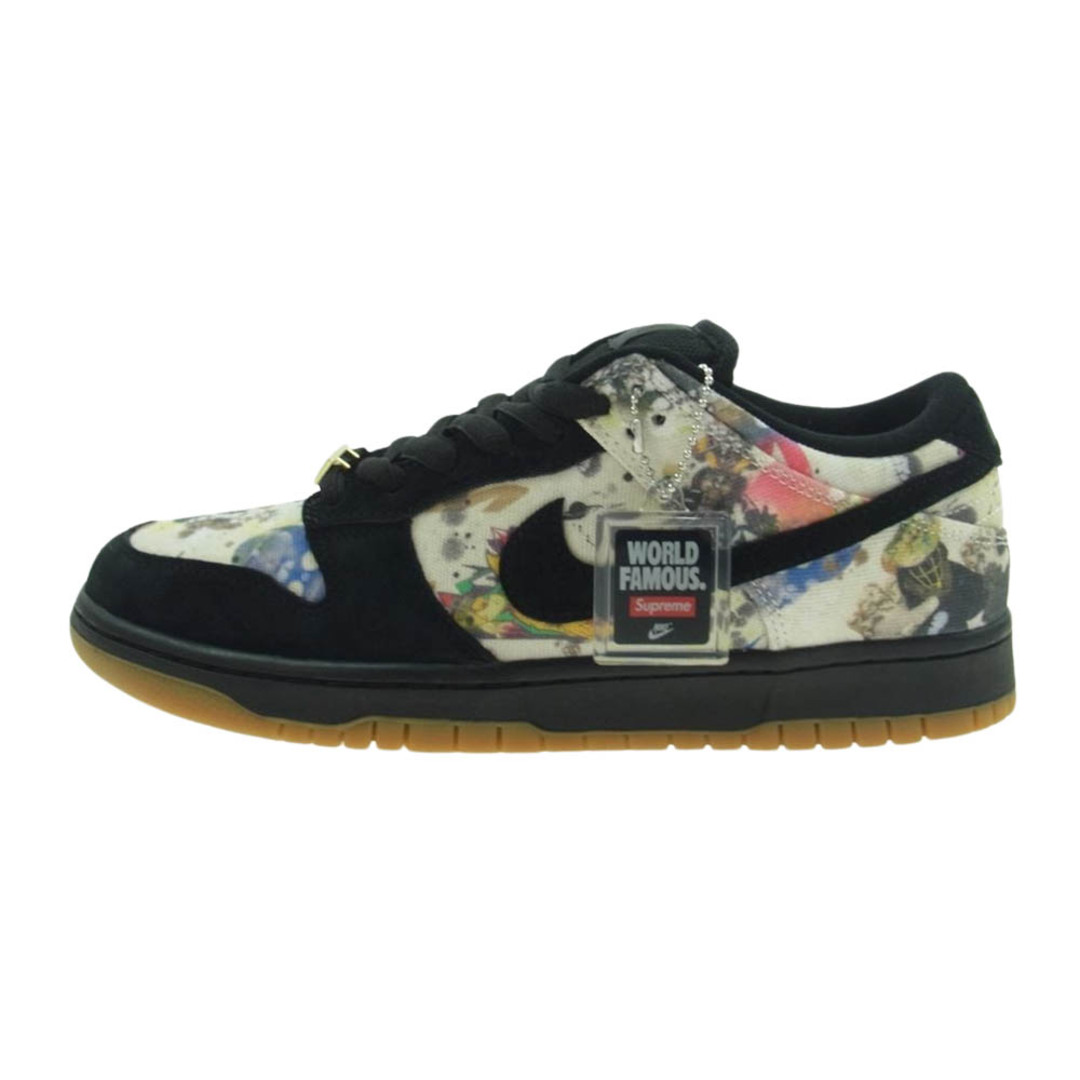 Supreme シュプリーム スニーカー 23AW FD8778-001 × NIKE ナイキ SB Dunk Low Rammellzee ダンク ロー ラメルジー スニーカー ブラック系 27cm【新古品】【未使用】