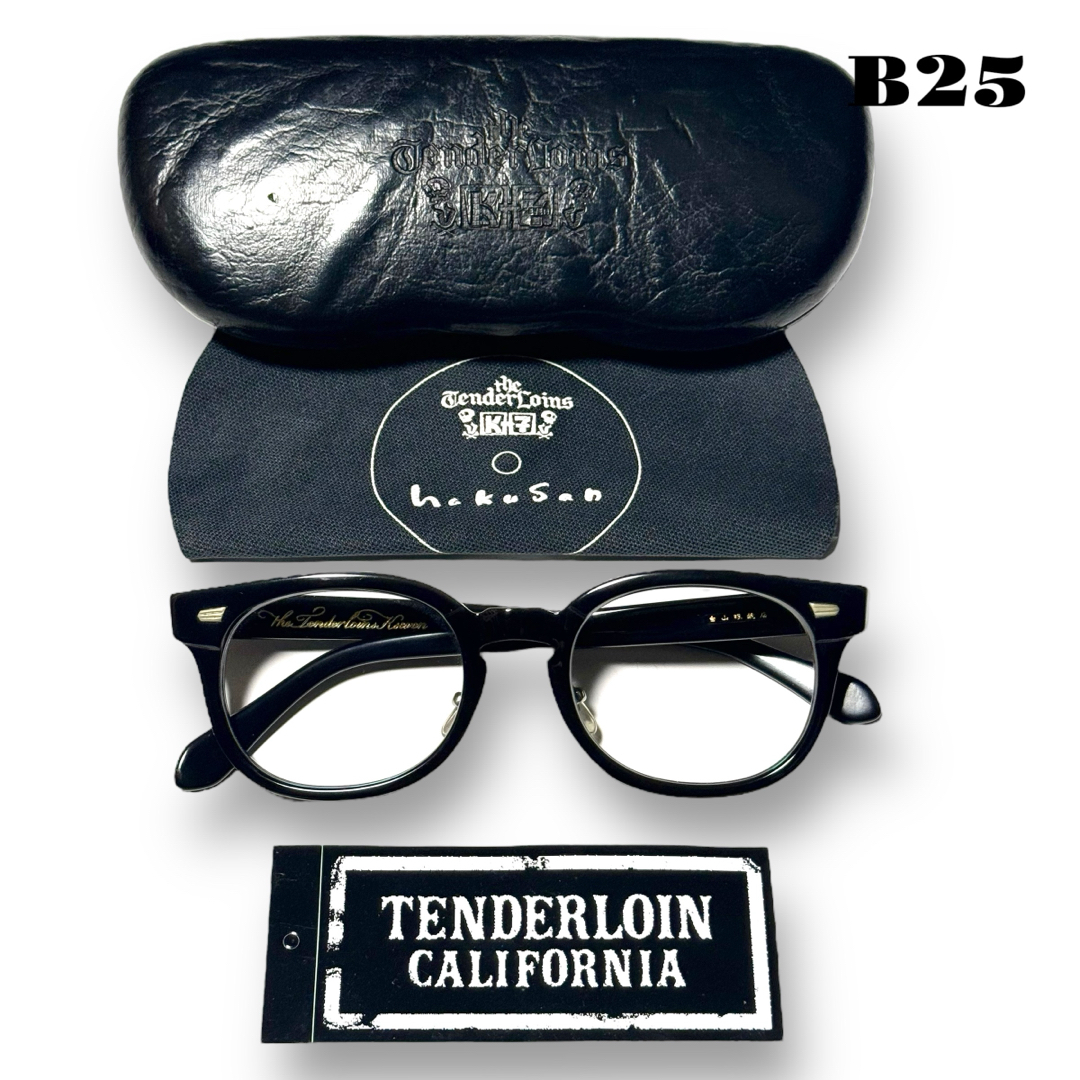 TENDERLOIN - 希少品！ TENDERLOIN 白山眼鏡 JERRYS ジェリー ブラック ...