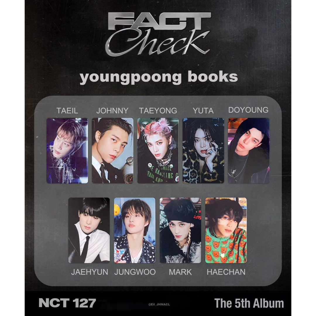 在庫一掃】 nct127 factcheck トレカ ポップアップ ヘチャン K-POP 在庫一掃】 nct127 factcheck トレカ ポップアップ ヘチャン K-POP