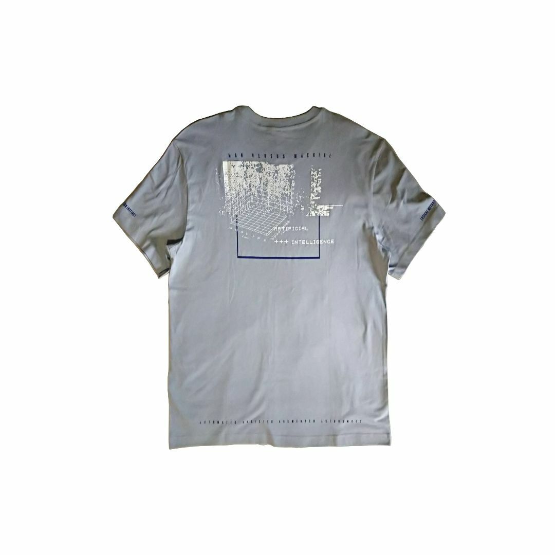 H&M(エイチアンドエム)のH&M DIVIDED Intelligence Tシャツ グレー 新品 メンズのトップス(Tシャツ/カットソー(半袖/袖なし))の商品写真