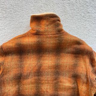 50s 60s PENDLETON ウールコート チェック ボア オンブレ