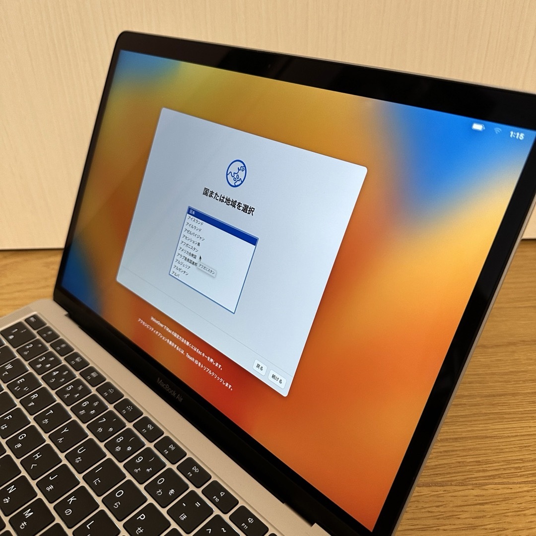 美品 MacBook Air 2018 13インチ スペースグレー