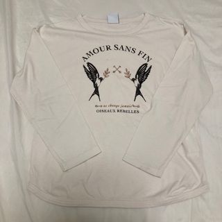 ザラキッズ(ZARA KIDS)のZARAバードプリントTシャツカットソー(Tシャツ/カットソー)